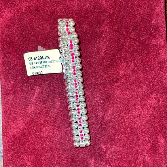 Lagos Ruby Link Bracelet - Picture 1 of 4